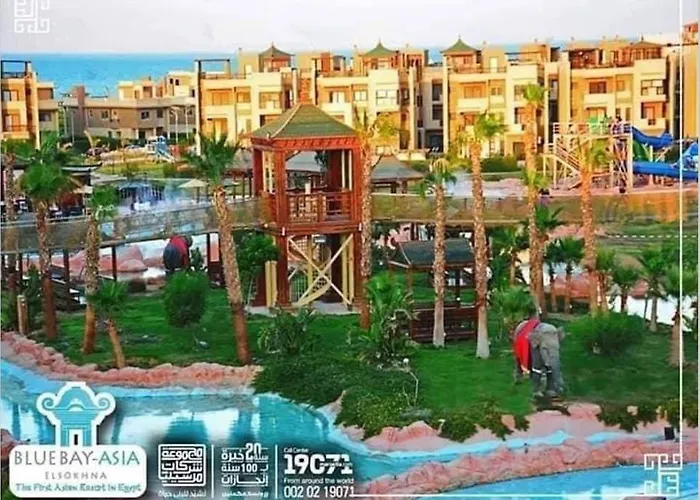 Apartment Amazing At Bluebay Asian Pool View - Families Only Ain Sukhna